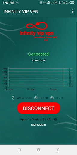 Infinity vip vpn Screenshot 3