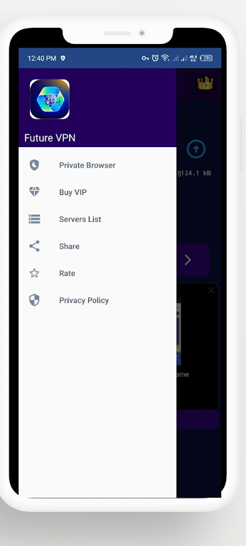 Future VPN Fast & Secure Screenshot 1