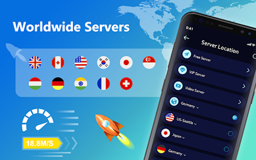 Super VPN fast server Screenshot 3