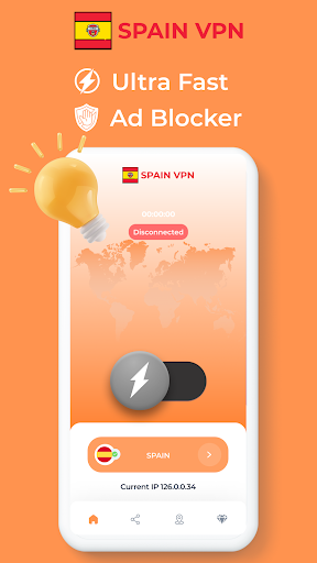 Spain VPN - Private Proxy Screenshot 2