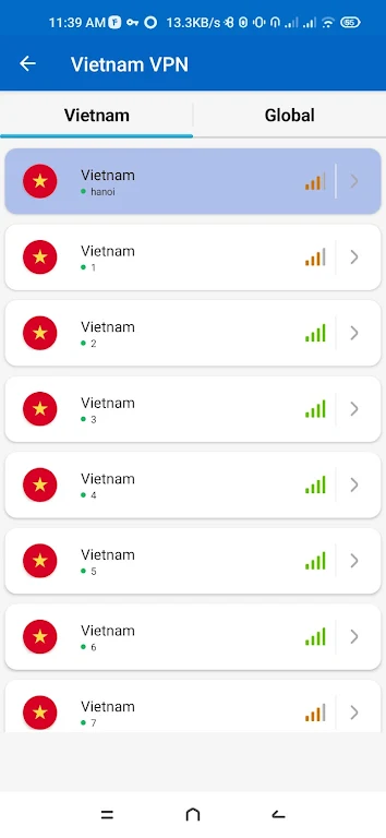 Vietnam VPN - Fast & Secure Screenshot 1