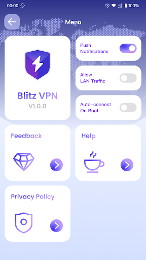 Blitz VPN Screenshot 1
