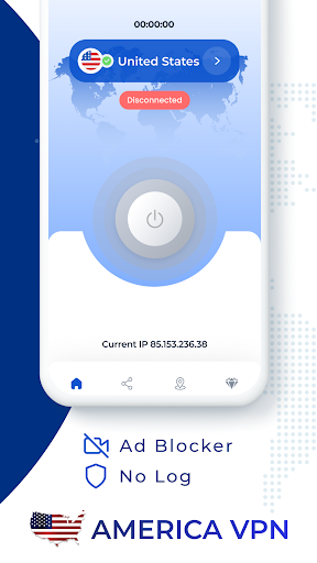 America VPN - Get America IP Screenshot 2