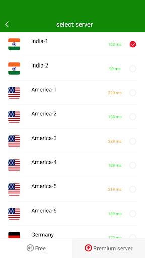 VPN India - Use Indian IP Screenshot 2