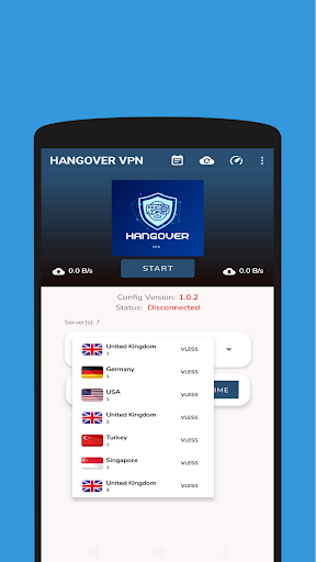 HANGOVER VPN Screenshot 1