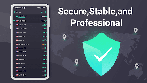 Touch VPN - Stable &Security Screenshot 1