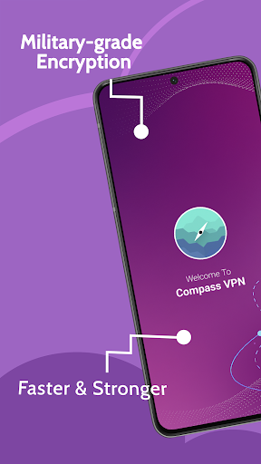CompassVPN: Fast Unlimited VPN Screenshot 1