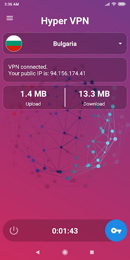 Hyper VPN: Unlimited, Fast VPN Screenshot 1
