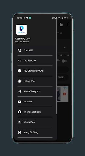 AZZPHUC VPN - Fast Internet Screenshot 3