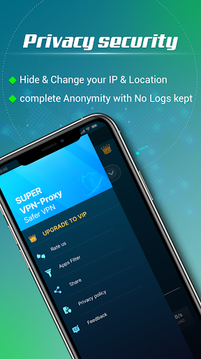 Super VPN Proxy - Safer VPN Screenshot 4