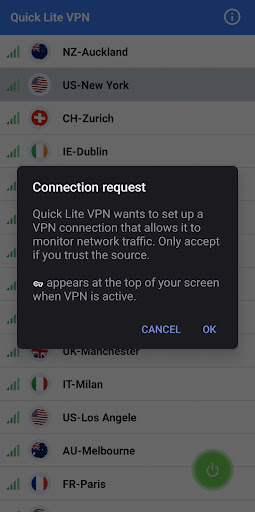 QuickLite VPN Screenshot 1
