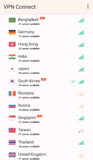 VPN Connect Screenshot 1