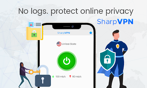 SharpVPN - Fast & Secure VPN Screenshot 1