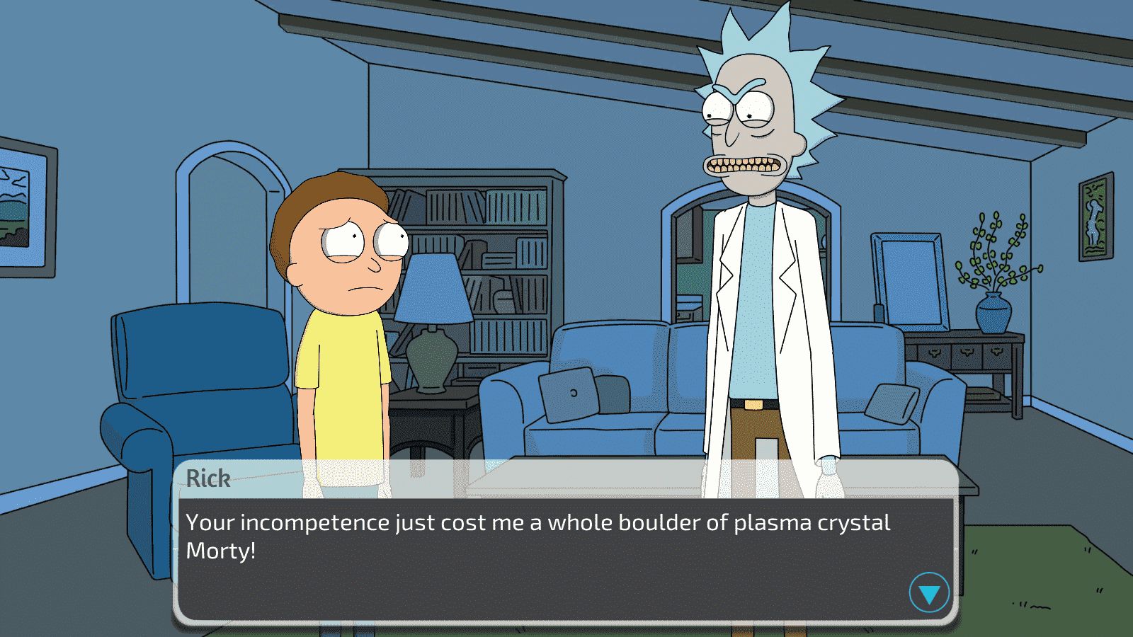 Rick and Morty - A Way Back Home Screenshot 1