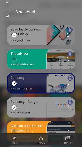 Samsung Internet Beta Screenshot 1
