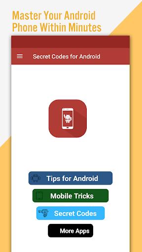 Secret Codes for Android Screenshot 1