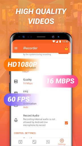iRecorder - HD Screen Recorder & Video Recorder Screenshot 3