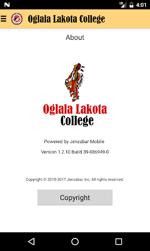 OLC mobile - Oglala Lakota Col Screenshot 3