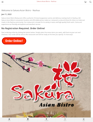 Sakura Asian Bistro - Nashua Screenshot 3