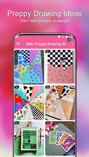 300+ Preppy Drawing Ideas Screenshot 4