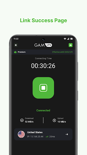 GamVPN - Fast, Safe, Reliable! Screenshot 3