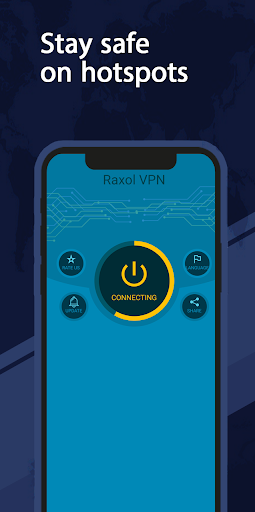 Raxol VPN Screenshot 2