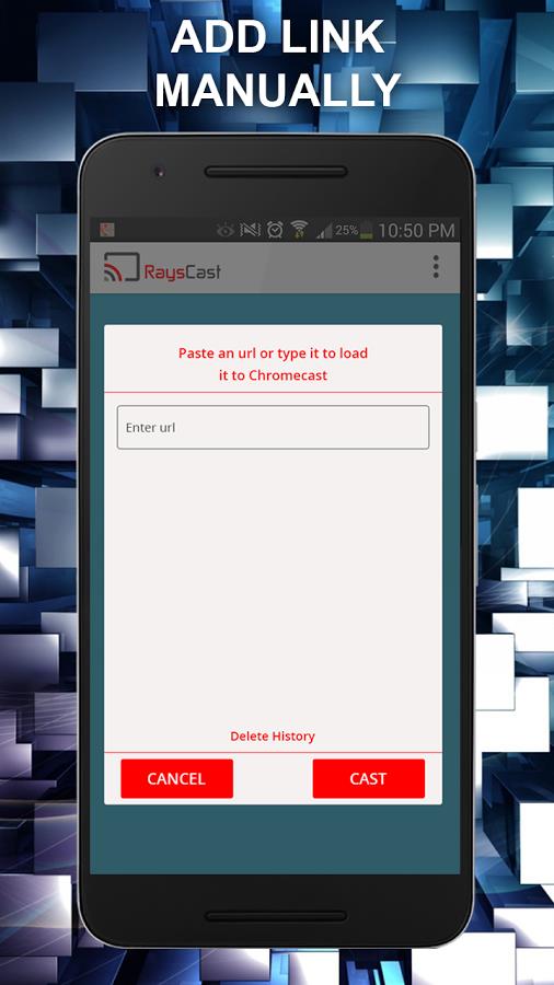 RaysCast For Chromecast Screenshot 1