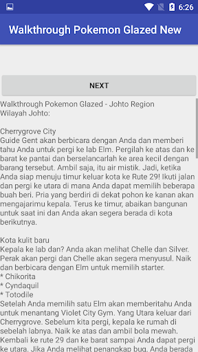Walkthrough Pokemon Glazed New Screenshot 3
