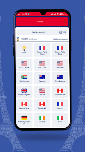 France Vpn Get France ip Proxy Screenshot 3
