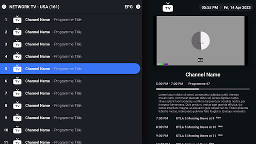 iMPlayer TV IPTV Player Screenshot 3