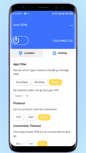 Anni VPN -  Fast Easy Security Screenshot 4