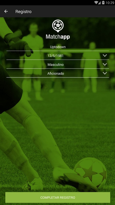 Matchapp Screenshot 1