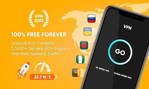 VPN 5X – Unlimited Proxy Screenshot 4