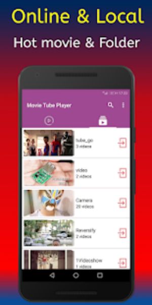 Movie Video & Tube Player Screenshot 5