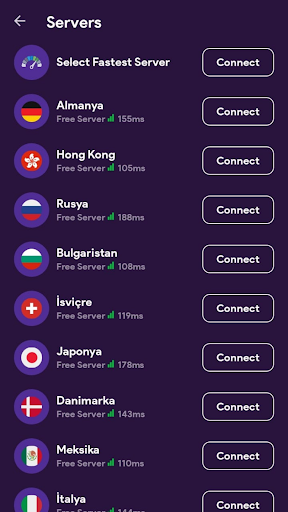 Purple Fast VPN Screenshot 3
