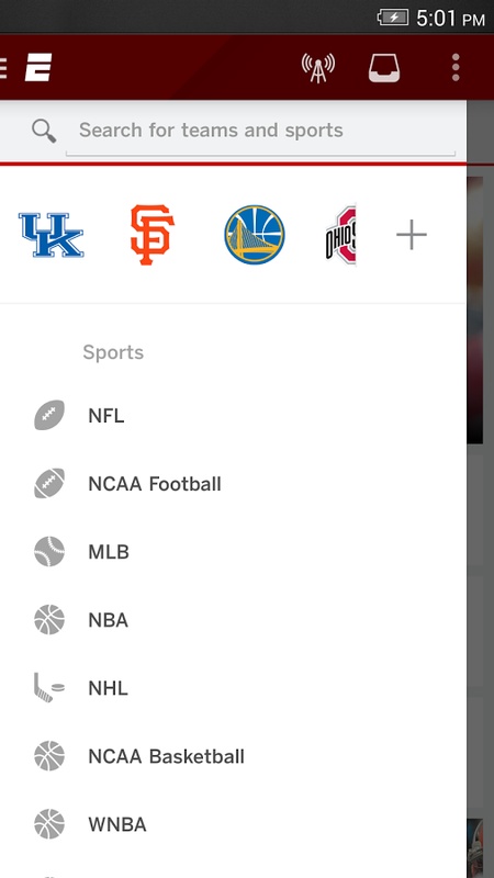 ESPN Screenshot 3