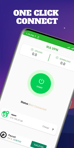 Ika VPN: Private, Secure VPN Screenshot 1