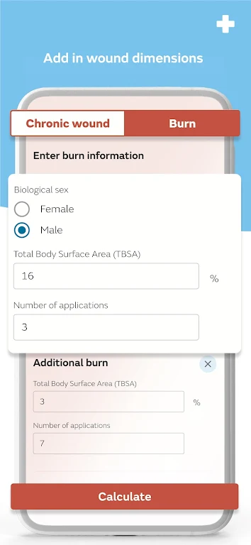 SANTYL* Dosing Calculator Screenshot 2