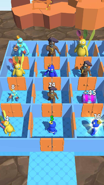 Rainbow Monster - Room Maze Mod Screenshot 4