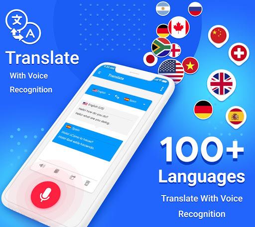 Go Translate - Speech & Text Language Translator Screenshot 2