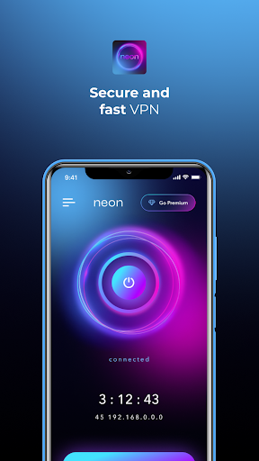 Super VPN Neon Screenshot 1
