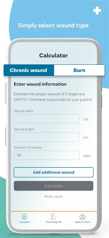 SANTYL* Dosing Calculator Screenshot 3