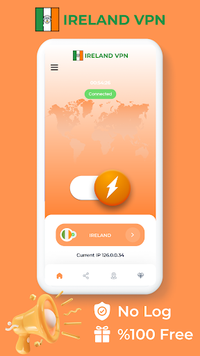 Ireland VPN - Private Proxy Screenshot 1