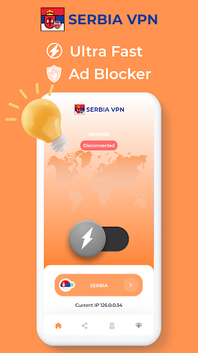Serbia VPN - Private Proxy Screenshot 2