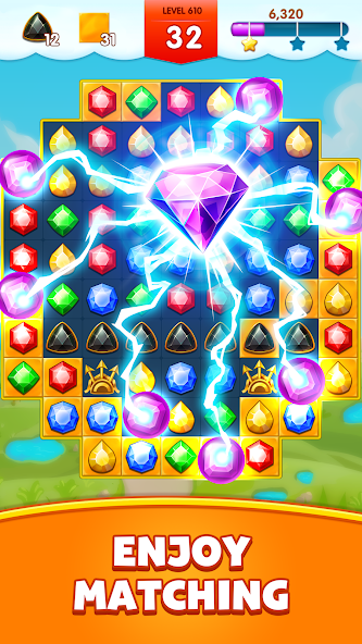 Jewels Legend - Match 3 Puzzle Mod Screenshot 3