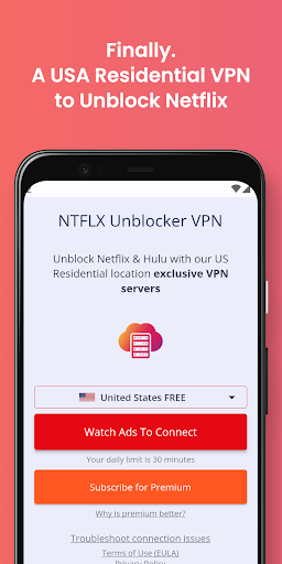 Netflix VPN - US Residential Screenshot 1