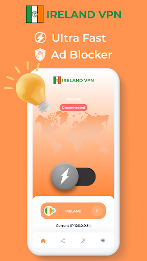 Ireland VPN - Private Proxy Screenshot 2