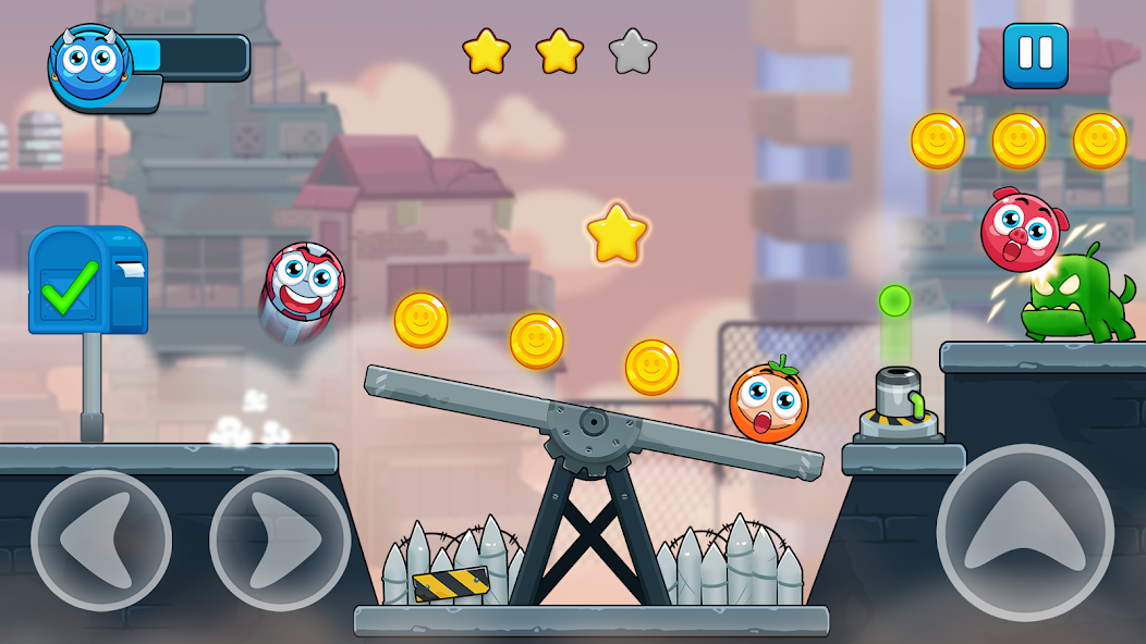 Ball Hero: Zombie city Mod Screenshot 1