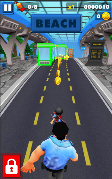 Subway Ninja Run:Surfer in the Mod Screenshot 3