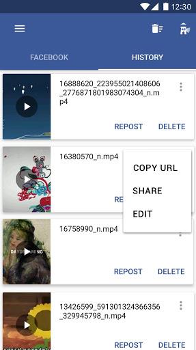 Video Downloader for Facebook Video Downloader Screenshot 1
